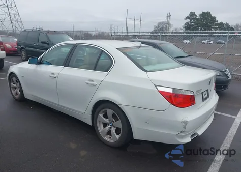 2005 BMW 525I z USA, uszkodzony, nr VIN WBANA53515B858819